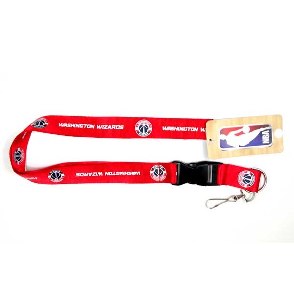 Washington Wizards Lanyards - Red Team Color - Velcro Closure - 6 For $15.00 - Washington Wizards