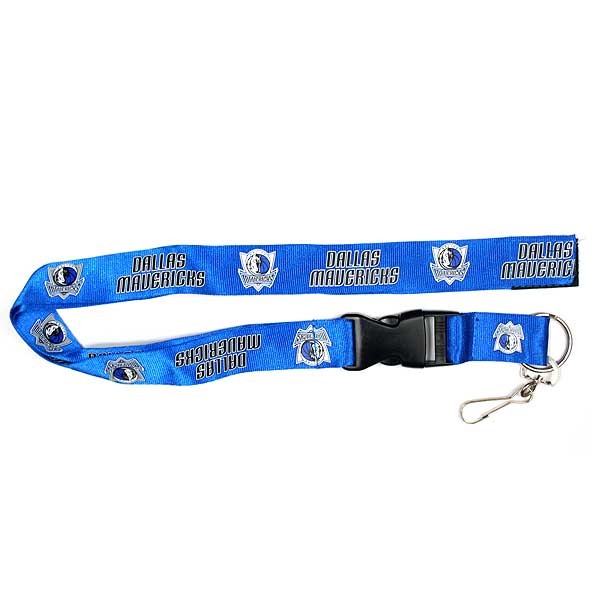 Dallas Mavericks Lanyards - Blue Team Color - Velcro Closure - 6 For $15.00 - Dallas Mavericks