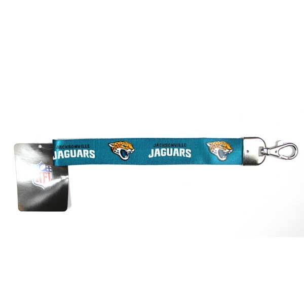 Jacksonville Jaguars Keychains - Blue Wrister Style - 12 For $24.00 - Wholesale Jacksonville Jaguars Product - Jaguars Merchandise 2