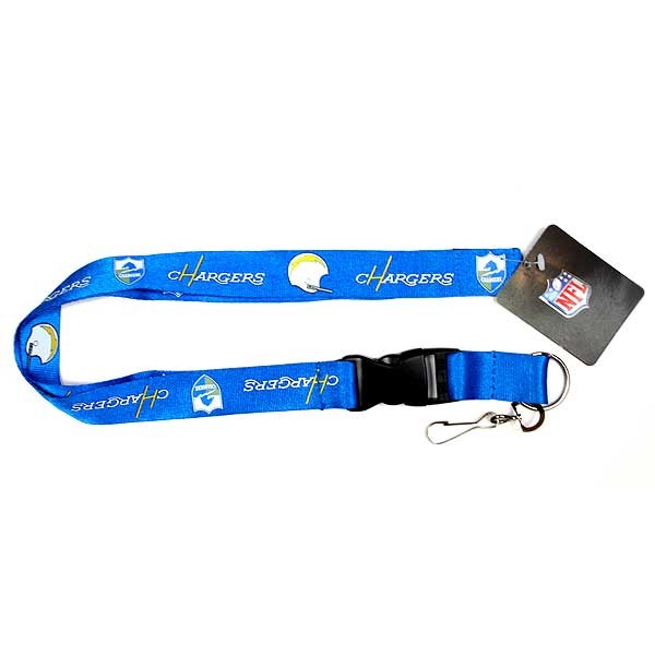 Los Angeles Chargers Lanyards - Blue Team Color - Velcro Closure - 6 For $15.00 - Wholesale Los Angeles Chargers Products - Chargers Merchandise 2