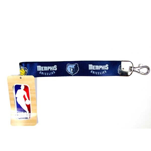 Memphis Grizzlies Keychains - Blue Wrister Style - 12 For $24.00 - Memphis Grizzlies