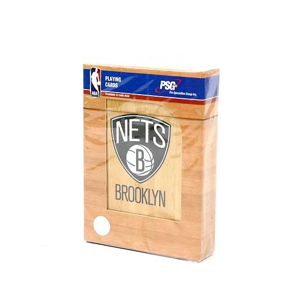 Brooklyn Nets Gear - Full Deck Playing Cards - Hardwood Style - 6 Decks For $15.00 - Brooklyn Nets
