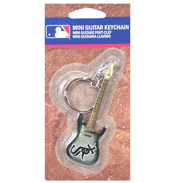 Chicago White Sox Keychains - Guitar Style - 12 For $30.00 - Wholesale Chicago White Sox Products - White Sox Merchandise 2