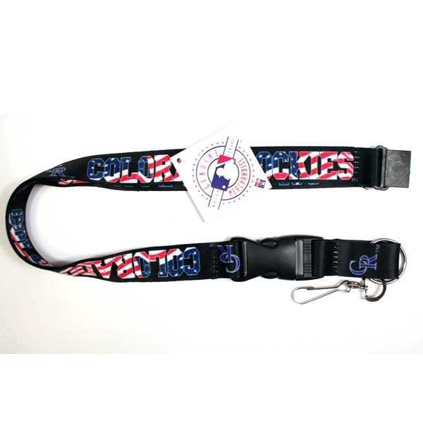 Colorado Rockies Lanyards - USA Series - 6 For $18.00 - Wholesale Colorado Rockies Products - Rockies Merchandise 2