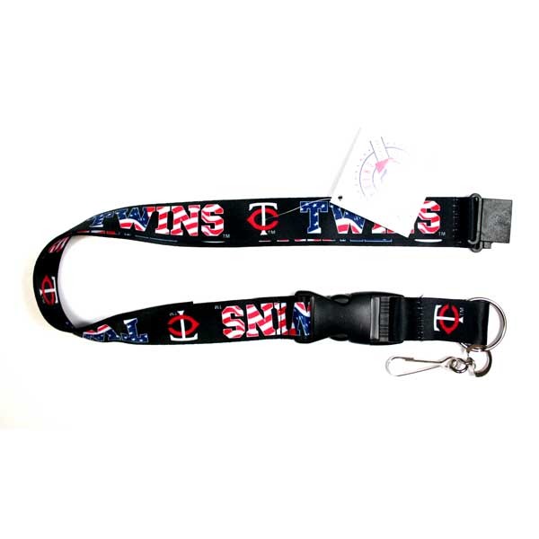 Minnesota Twins Lanyards - USA Series - 6 For $18.00 - Wholesale Minnesota Twins Products - Twins Merchandise
