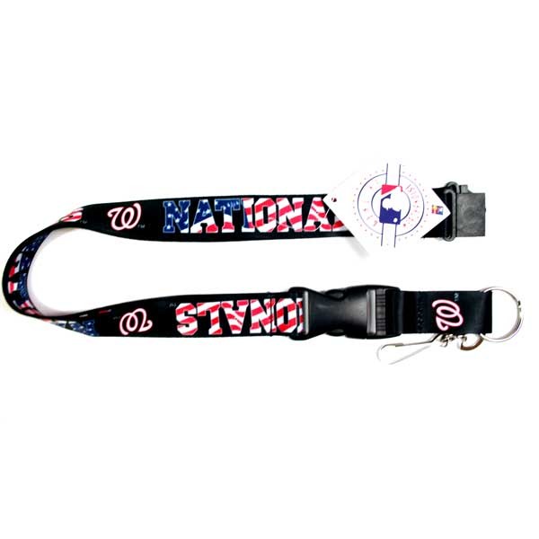 Washington Nationals Lanyards - USA Series - 6 For $18.00 - Wholesale Washington Nationals Products - Nationals Products