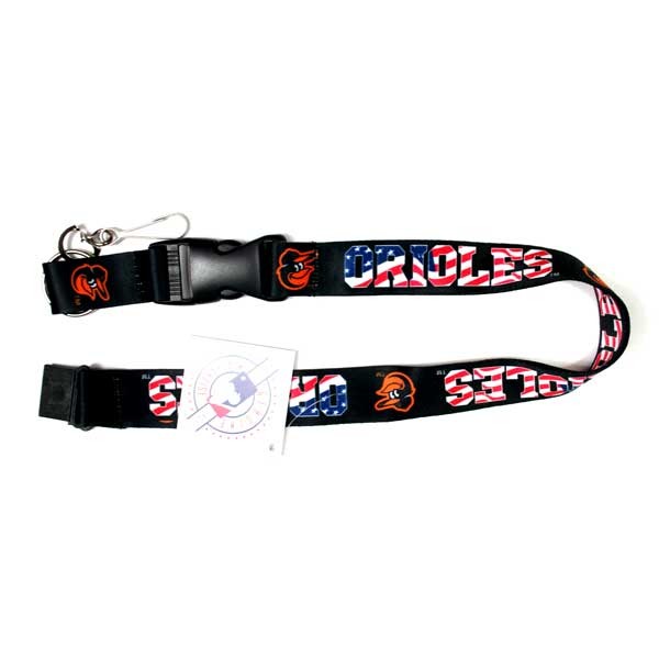 Baltimore Orioles Lanyards - USA Style - 6 For $18.00 - Wholesale Baltimore Orioles Products - Orioles Merchandise