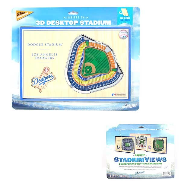 Los Angeles Dodgers 3D Stadium View - 12"x8" - Dodgers Stadium - 2 For $15.00 - Wholesale Los Angeles Dodgers Products - Dodgers Merchandise 2