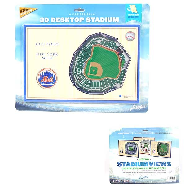 New York Mets 3D Stadium View - 12"x8" - Citi Field - 2 For $15.00 - Wholesale New York Mets Products - Mets Merchandise