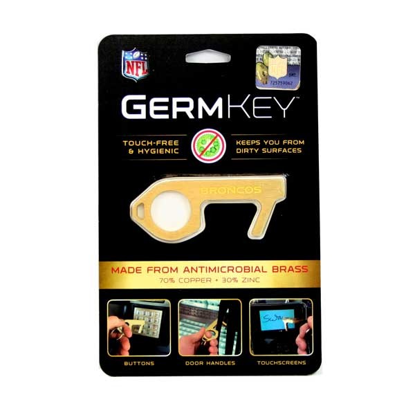 Denver Broncos - Etched Logo Germ Keys - 12 For $30.00 - Wholesale Denver Broncos Products - Denver Merchandise 2