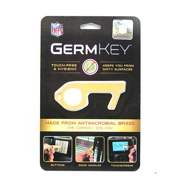 New York Jets - Etched Logo Germ Key - 12 For $30.00 - Wholesale New York Jets Products - Jets Merchandise