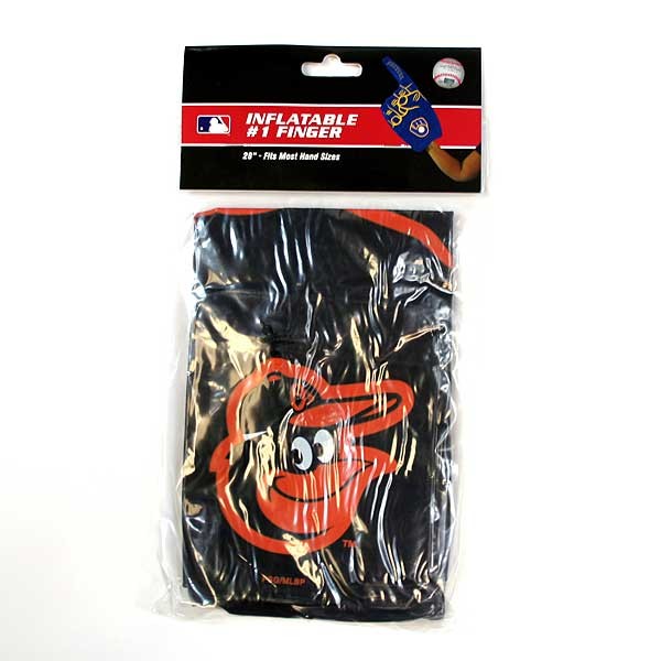 Baltimore Orioles - 28" Inflatable Fan Finger - 6 For $15.00 - Wholesale Baltimore Orioles Products - Orioles Merchandise 2