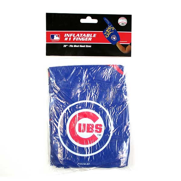 Chicago Cubs - 28" Inflatable Fan Finger - 6 For $15.00 - Wholesale Chicago Cubs Products - Cubs Merchandise