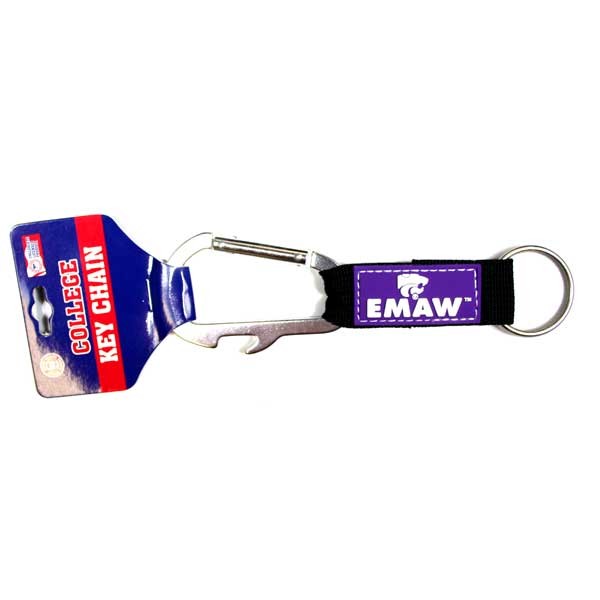 KState Wildcats Keychains - Belayer Hiker Style - 12 For $24.00 - Kansas State