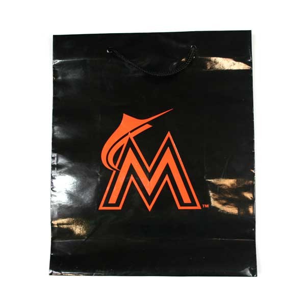 Miami Marlins Bags - Team Gift Bags - 36 For $18.00 - Wholesale Miami Marlins Products - Marlins Merchandise 2
