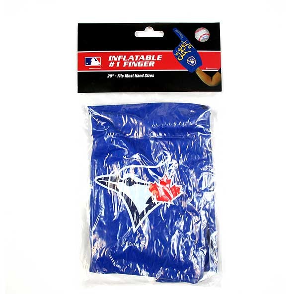 Toronto Blue Jays - 28" Inflatable Fan Finger - 6 For $15.00 - Wholesale Toronto Blue Jays Products - Blue Jays Merchandise