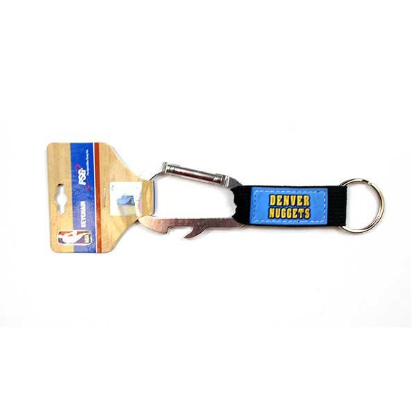 Denver Nuggets Keychains - Belayer Clip Style - 6 For $15.00 - Denver Nuggets