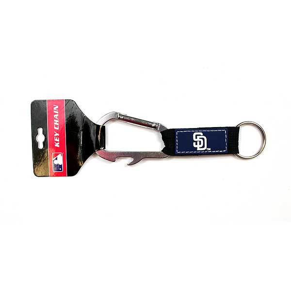 San Diego Padres Keychains - Belayer Style - 6 For $15.00 - Wholesale San Diego Padres Products - Padres Merchandise
