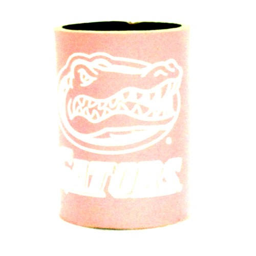 Blowout - Pink Neoprene Florida Gators Can Huggie - Text/Logo Style - 24 For $12.00 - Florida Gators