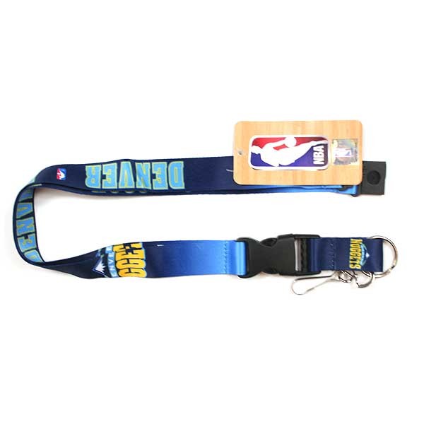 Denver Nuggets Lanyards - Faded Lobster Clip Style - 6 For $18.00 - Denver Nuggets