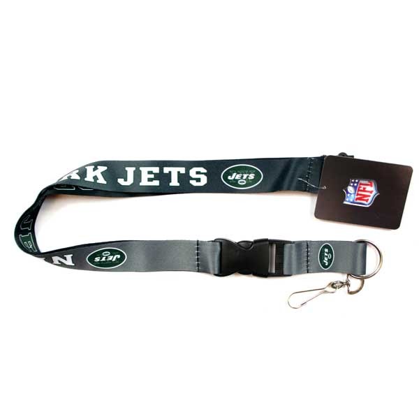 New York Jets Lanyards - Faded Lobster Style Lanyards - 12 For $24.00 - Wholesale New York Jets Products - Jets Merchandise