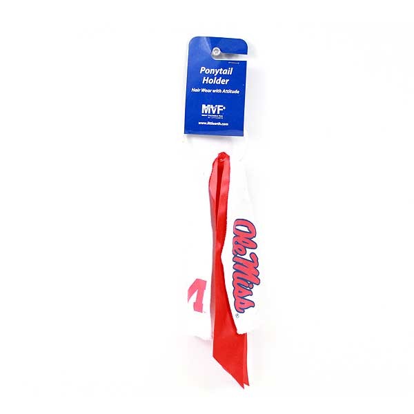 Ole Miss Merchandise - Team Pony Tail Holders - 12 For $24.00 - Mississippi Rebels (Ole Miss)
