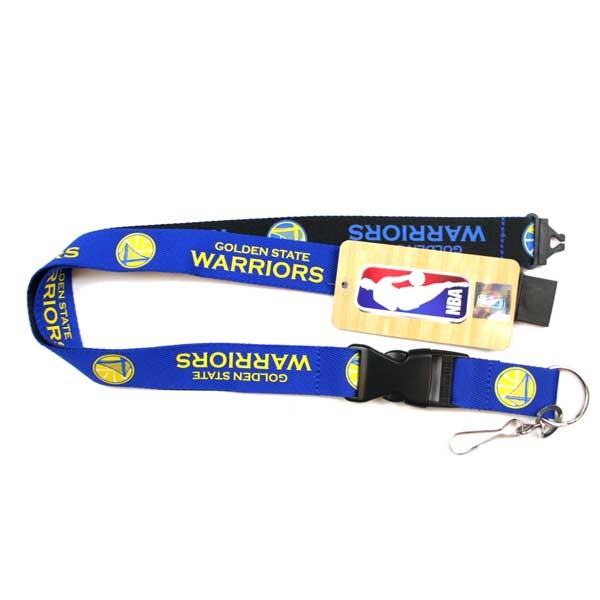 Golden State Lanyards - Blue 2tone Fan Lanyards - 6 For $18.00 - Golden State Warriors