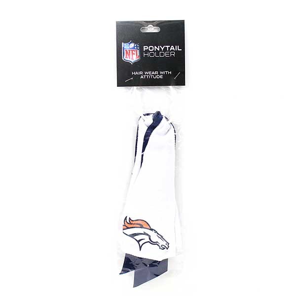 Denver Broncos Gear - Team Hair PonyTail Holders - 12 For $18.00 - Wholesale Denver Broncos Products - Denver Merchandise