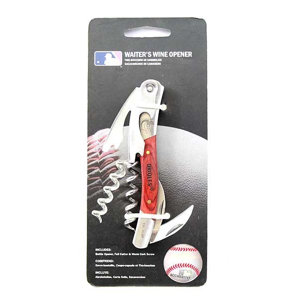 Baltimore Orioles Wine Opener - Waiter Style - 3 For $12.00 - Wholesale Baltimore Orioles Products - Orioles Merchandise 2