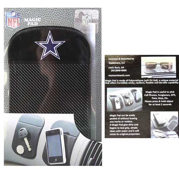 Dallas Cowboys Merchandise - The Magic Pad - Holds Like Magic - 6 For $21.00 - Wholesale Dallas Cowboys Product - Cowboys Merchandise 2