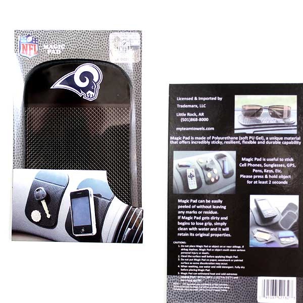 Los Angeles Rams Merchandise - The Magic Pad - Holds Like Magic - 6 For $21.00 - Wholesale Los Angeles Rams Products - Rams Merchandise 2