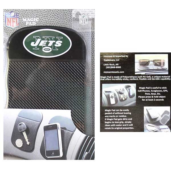 New York Jets Merchandise - The Magic Pad - Holds Like Magic - 6 For $21.00 - Wholesale New York Jets Products - Jets Merchandise 2