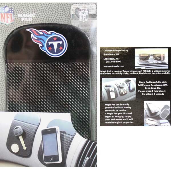 Tennessee Titans Merchandise - The Magic Pad - Holds Like Magic - 6 For $21.00 - Wholesale Tennessee Titans Product - Titans Merchandise 2