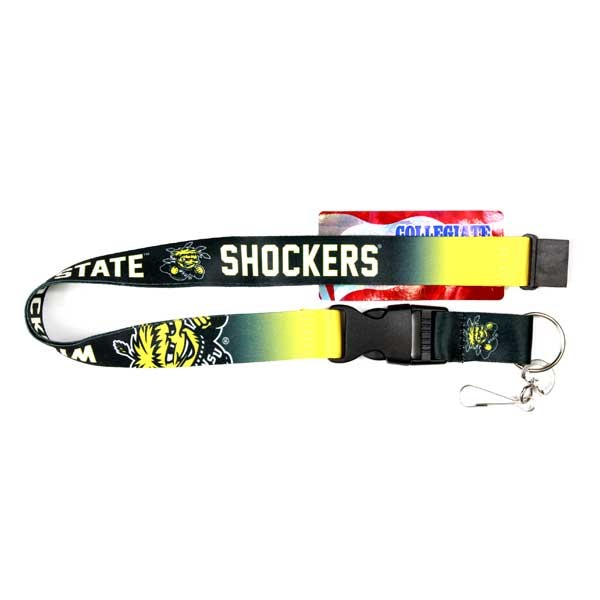 Wichita State Shockers - Ombre Style Lanyards - 12 For $24.00 - Wichita State