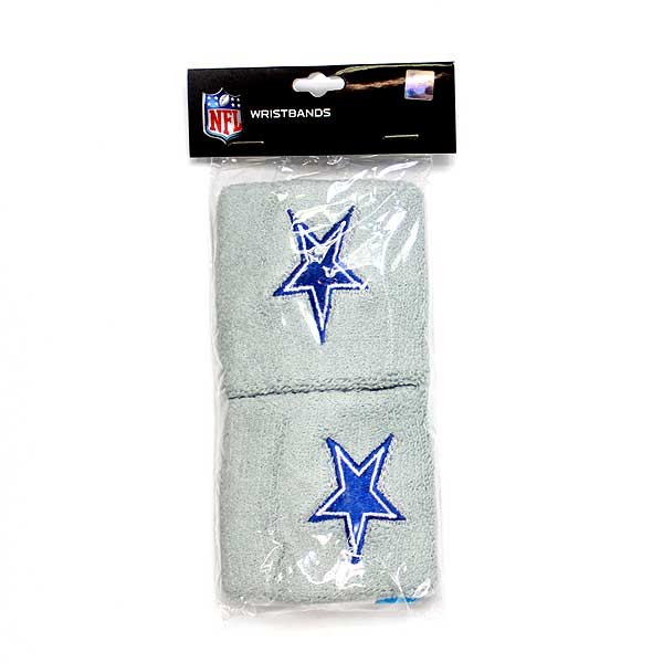 Dallas Cowboys Wristbands - Embroidered 2Pack - 6 Packs For $18.00 - Wholesale Dallas Cowboys Product - Cowboys Merchandise 2