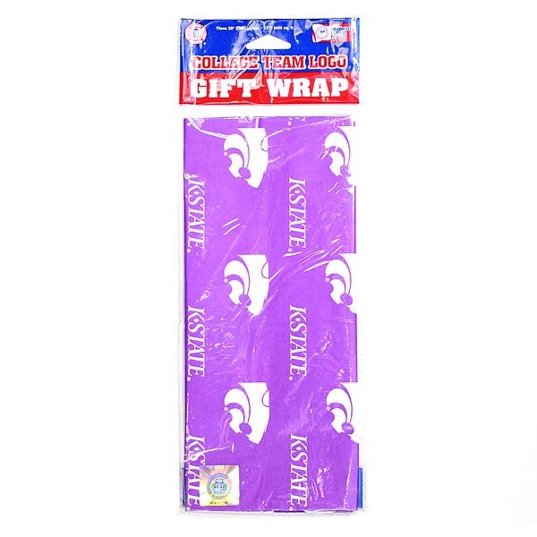 KState Wildcats - 3Sheet 20"x30" Wrapping Paper Set - 36 Sets For $18.00 - Kansas State