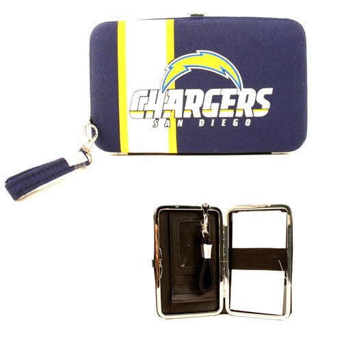 Blowout - SAN DIEGO Chargers Wristlets - Distressed Look Wrislet/Wallet - $2.50 Each - Wholesale Los Angeles Chargers Products - Chargers Merchandise