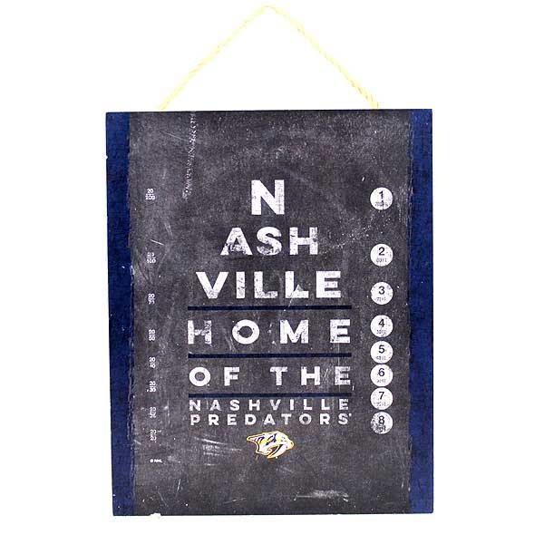 Nashville Predators Signs - 8"x10" Home Style - Wooden Signs - 6 For $21.00 - Nashville Predators