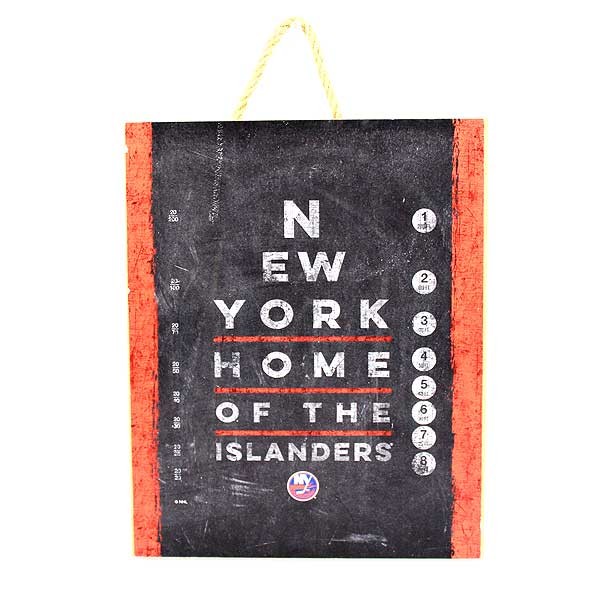 New York Islanders Signs - 8"x10" Home Style - Wooden Signs - 6 For $21.00 - New York Islanders