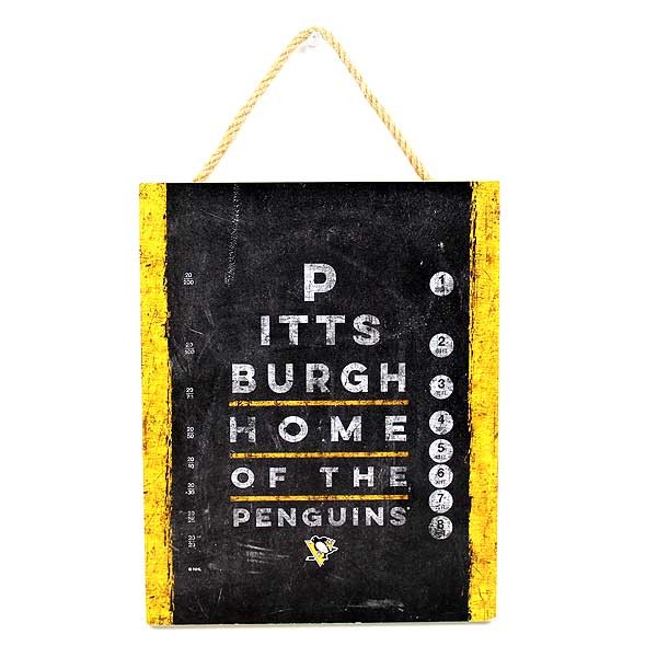Pittsburgh Penguins Signs - 8"x10" Home Style - Wooden Signs - 6 For $21.00 - Pittsburgh Penguins