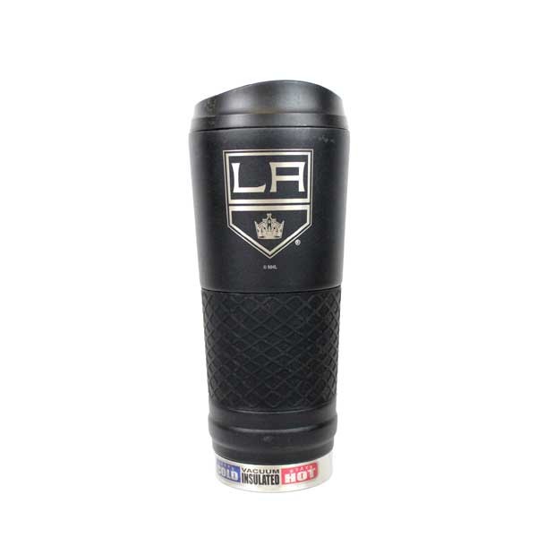 Los Angeles Kings Travel Mugs - 24OZ Black Matte Stealth - Stainless - Vacuum Seal - 2 For $20.00 - Los Angeles Kings