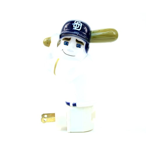 Blowout - San Diego Padres - Baseball Man Nite Lites - 12 For $12.00 - Wholesale San Diego Padres Products - Padres Merchandise