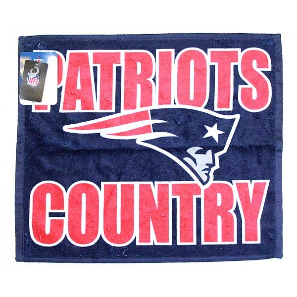 New England Patriots Towels - Patriot Country Rally Towels - 15"x18" - 6 For $21.00 - Wholesale New England Patriots - Patriots Merchandise 2