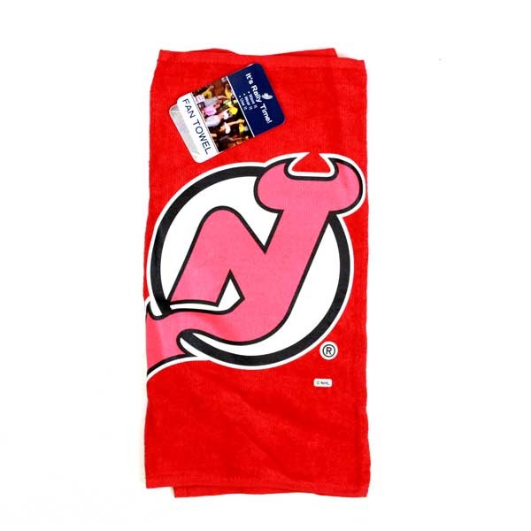 New Jersey Devils Towels - The Rally Towel - 15"x18" - 6 For $21.00 - New Jersey Devils