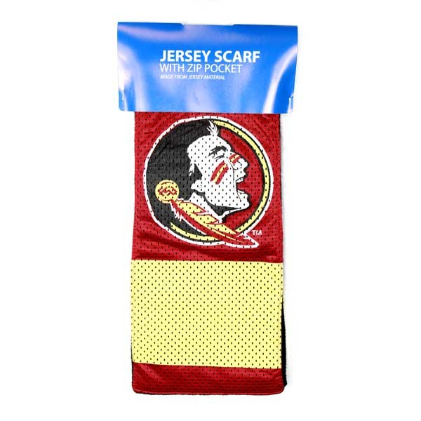 Florida State Scarves - Jersey Style Pocket Scarf - 4 For $20.00 - Florida State