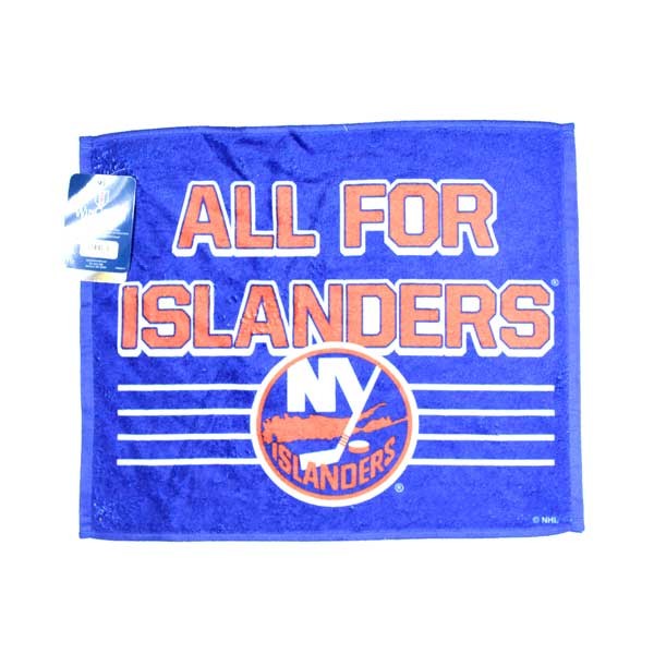 New York Islanders Towels - All For Islanders - 15"x18" - Rally Towels - 6 For $21.00 - New York Islanders