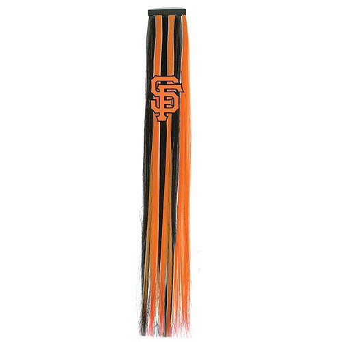 Blowout - San Francisco Giants Fan Gear - Fan Hair Extensions - 12 For $18.00 - Wholesale San Francisco Giants Products - Giants Merchandise