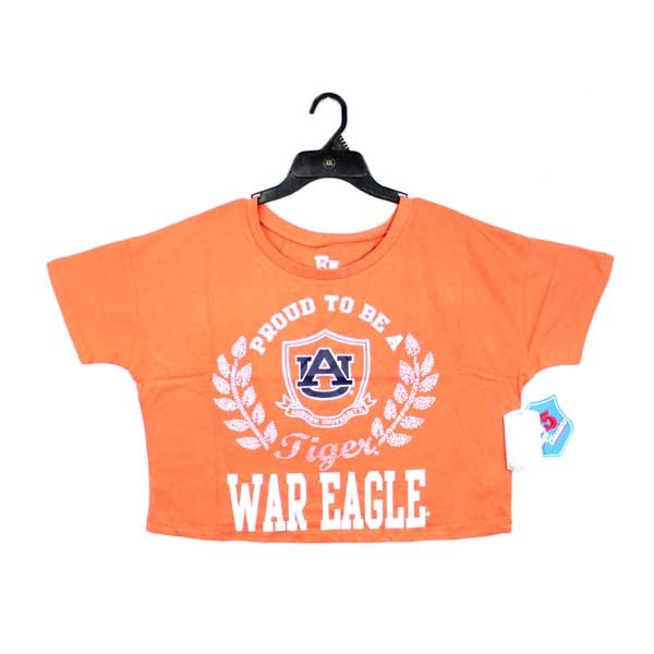 Auburn Tigers Shirts - War Eagle Crop Tops - Size Breakdown 2-4-4-2 - 12 Shirts For $60.00 - Auburn