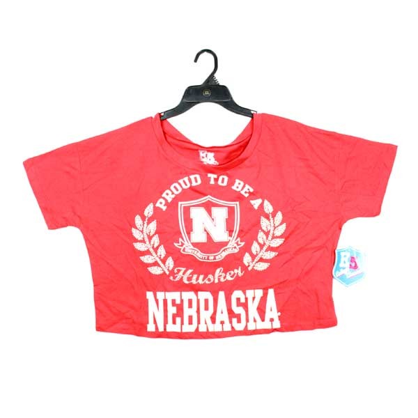 Nebraska Huskers Shirts - College Gear Crop Tops - Size Breakdown 2-4-4-2 - 12 Shirts For $60.00 - Nebraska Huskers