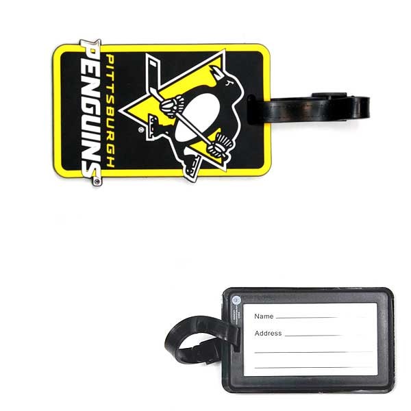 Pittsburgh Penguins Luggage Tags - Team Color - 6 For $21.00 - Pittsburgh Penguins